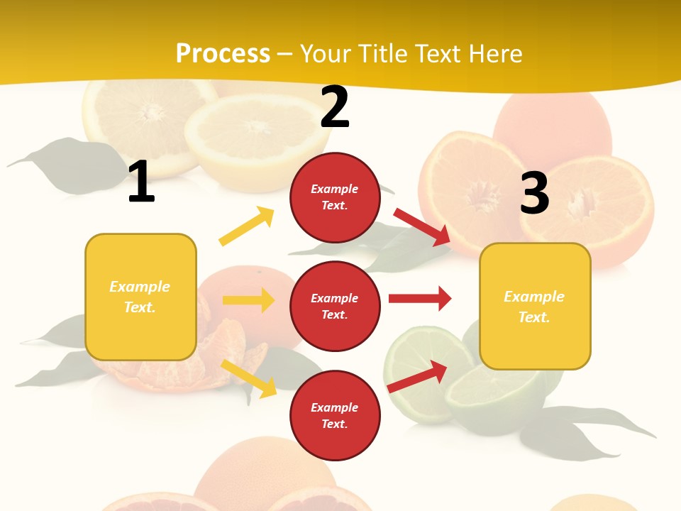 Ruby Mandarin Clementine PowerPoint Template