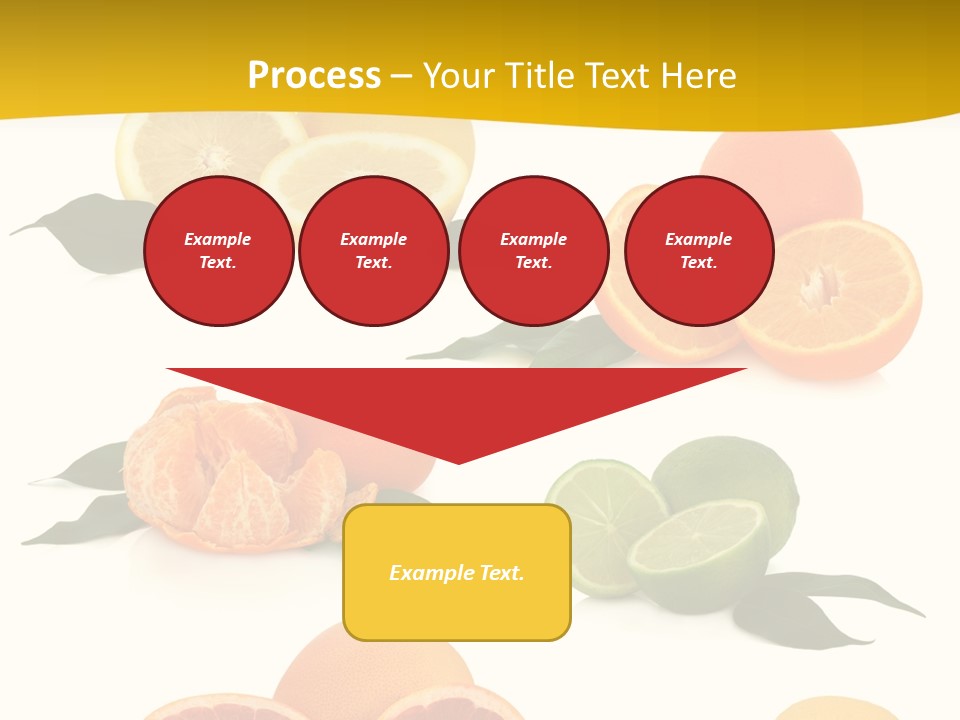 Ruby Mandarin Clementine PowerPoint Template