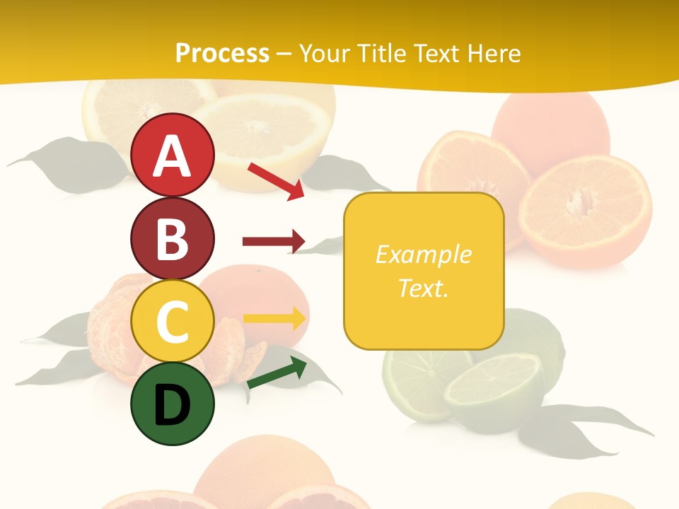 Ruby Mandarin Clementine PowerPoint Template