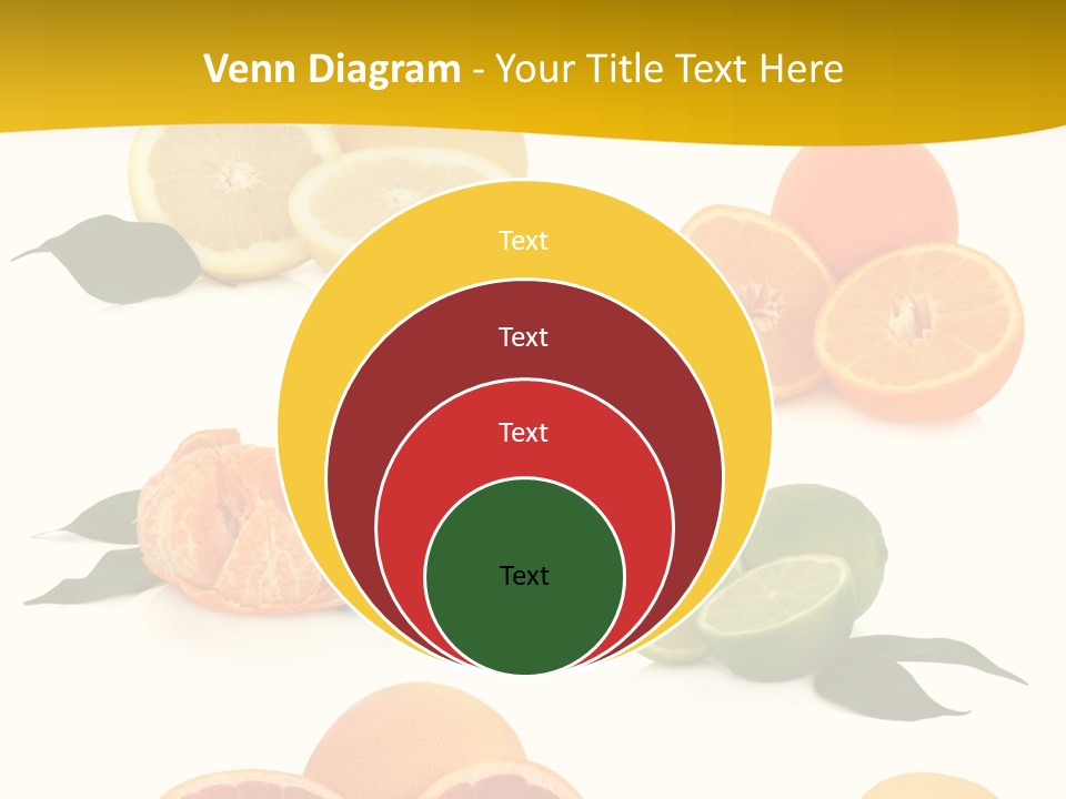 Ruby Mandarin Clementine PowerPoint Template