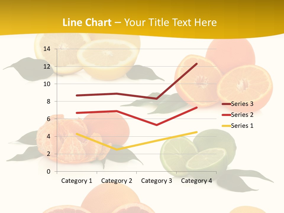 Ruby Mandarin Clementine PowerPoint Template
