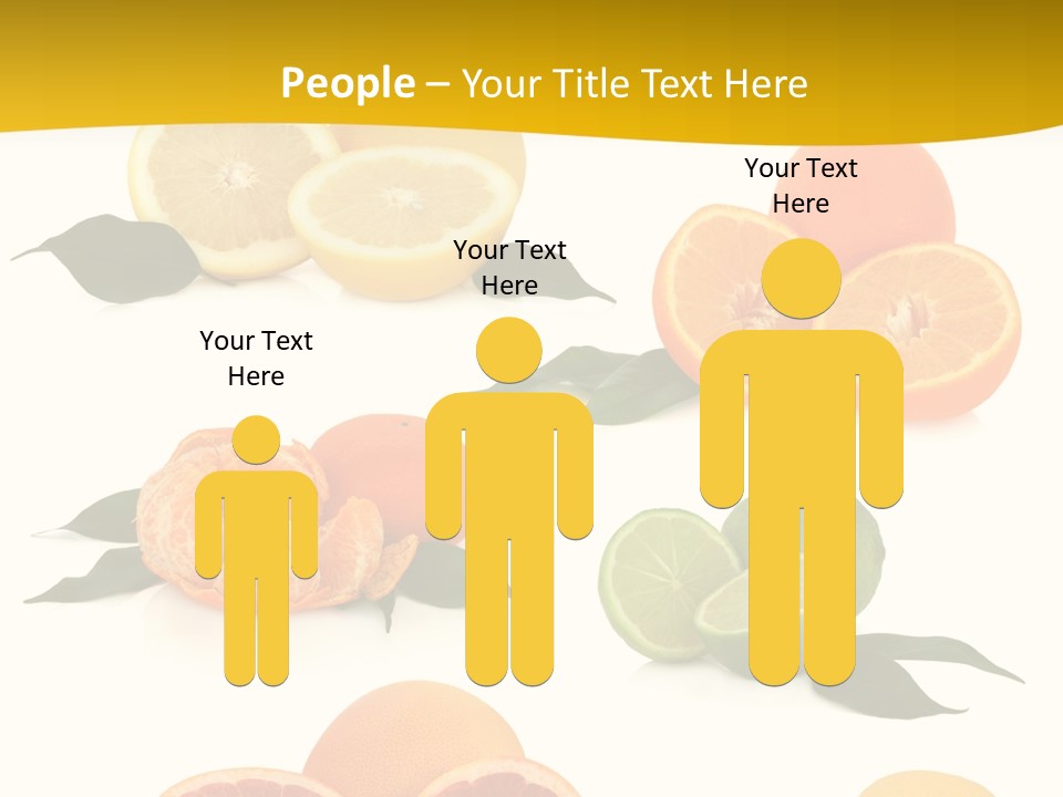 Ruby Mandarin Clementine PowerPoint Template