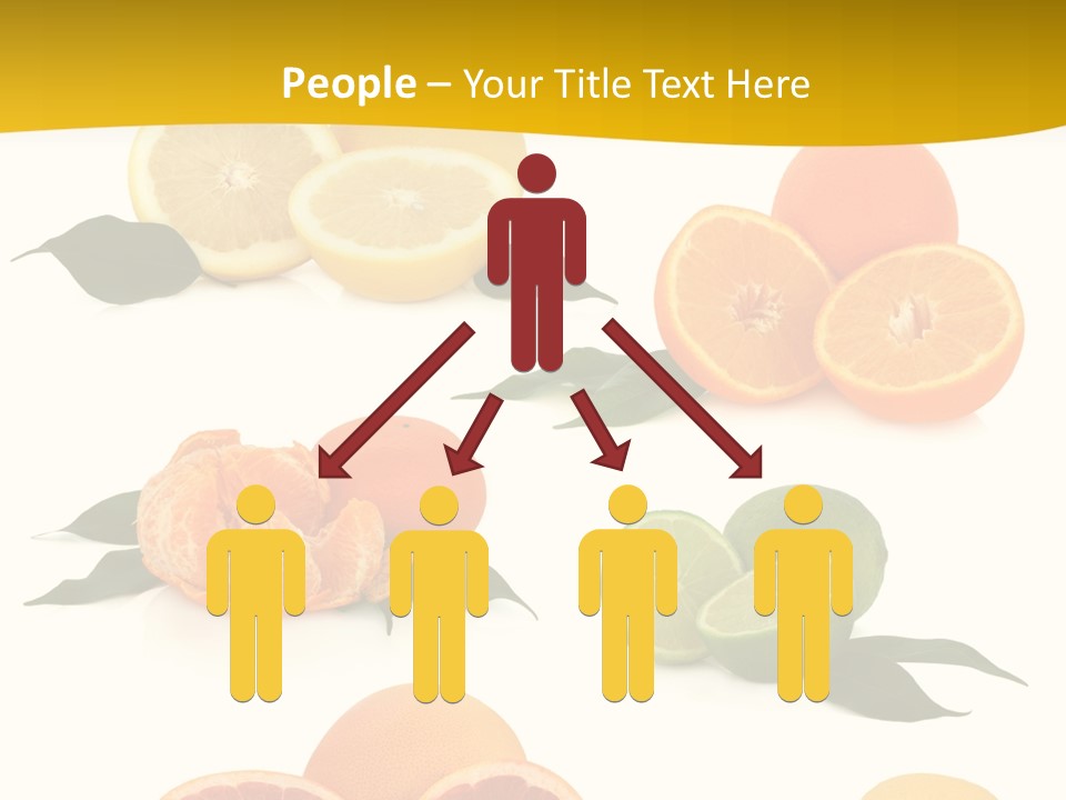 Ruby Mandarin Clementine PowerPoint Template