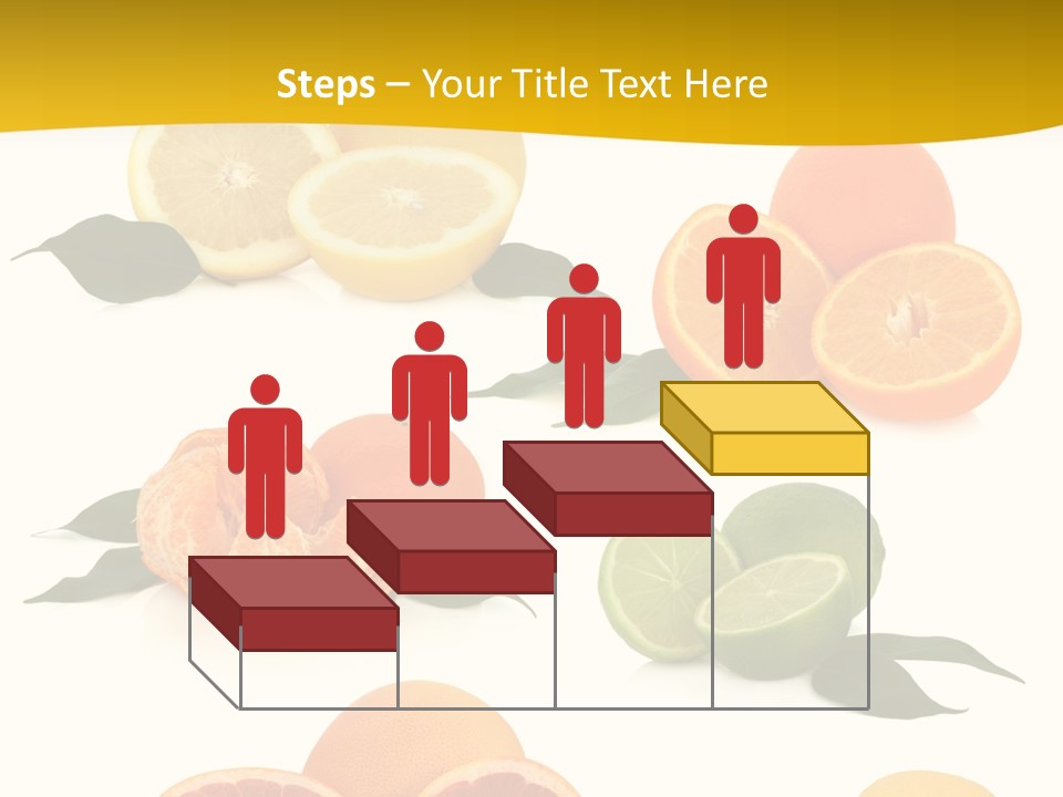 Ruby Mandarin Clementine PowerPoint Template