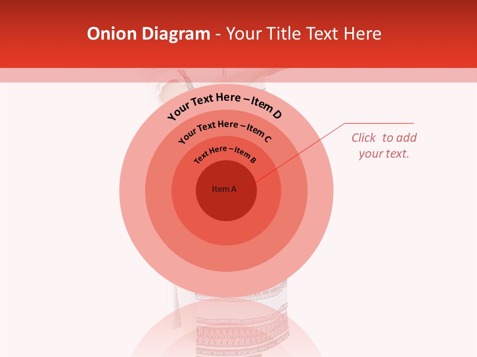 Cloth Brunette Red PowerPoint Template