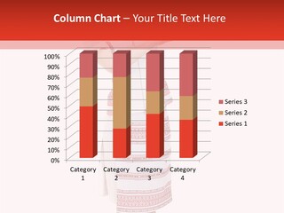 Cloth Brunette Red PowerPoint Template