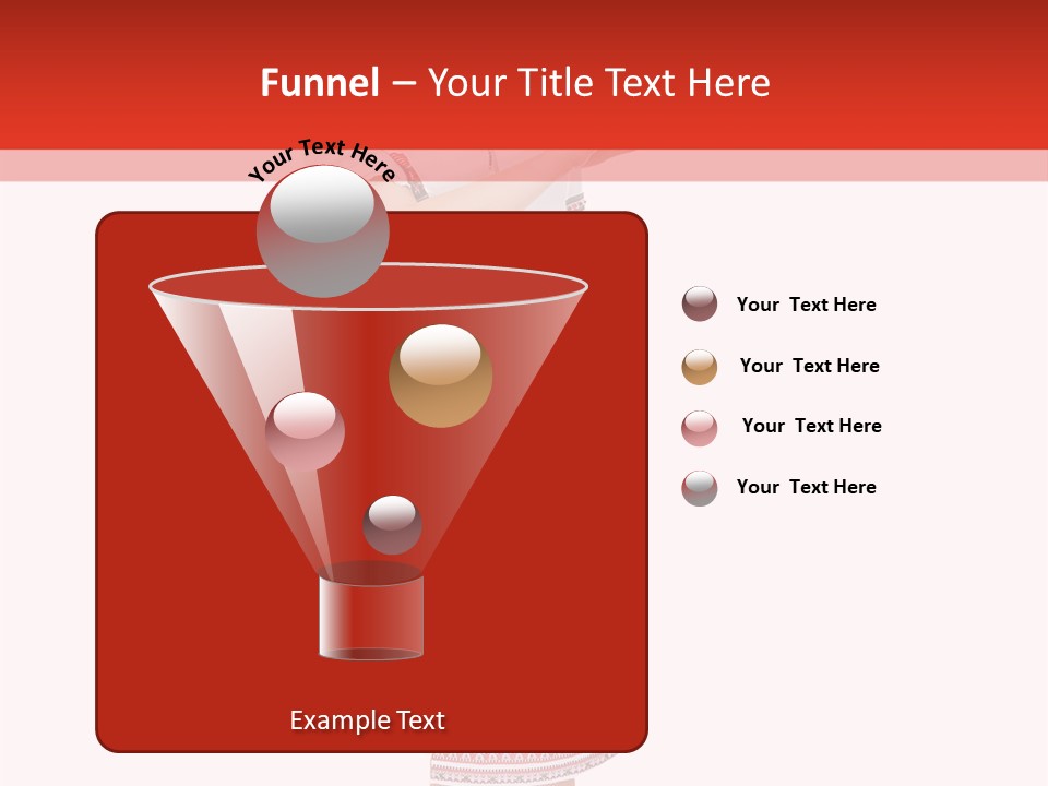 Cloth Brunette Red PowerPoint Template