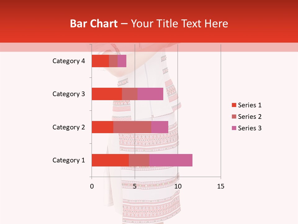 Cloth Brunette Red PowerPoint Template