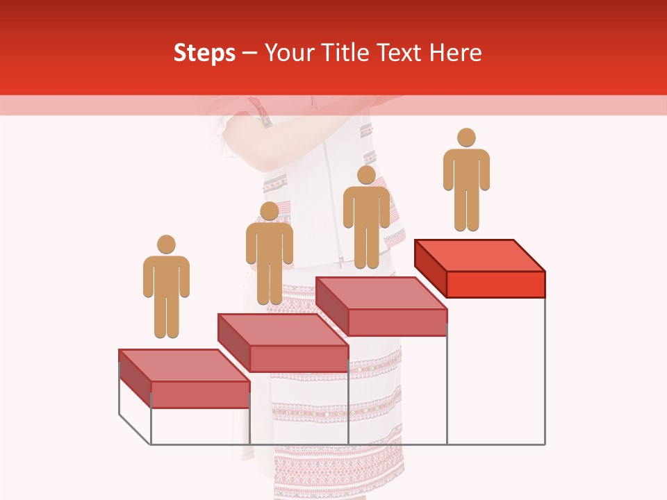 Cloth Brunette Red PowerPoint Template