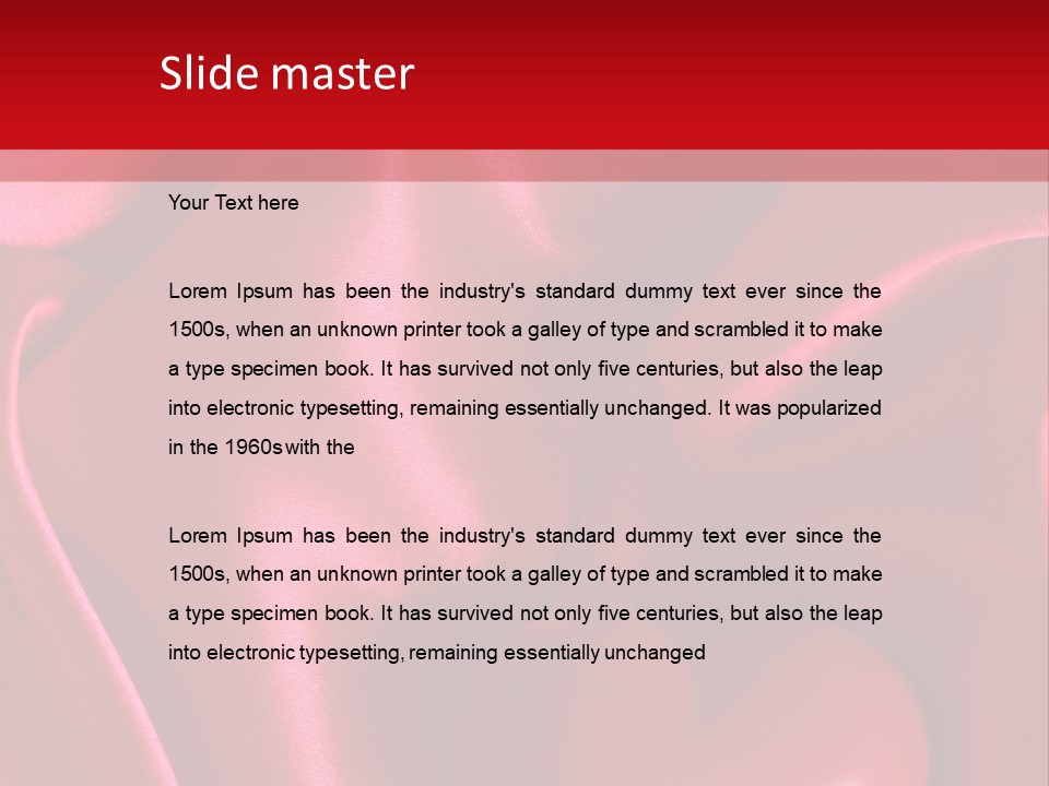 Curve Satin Soft PowerPoint Template