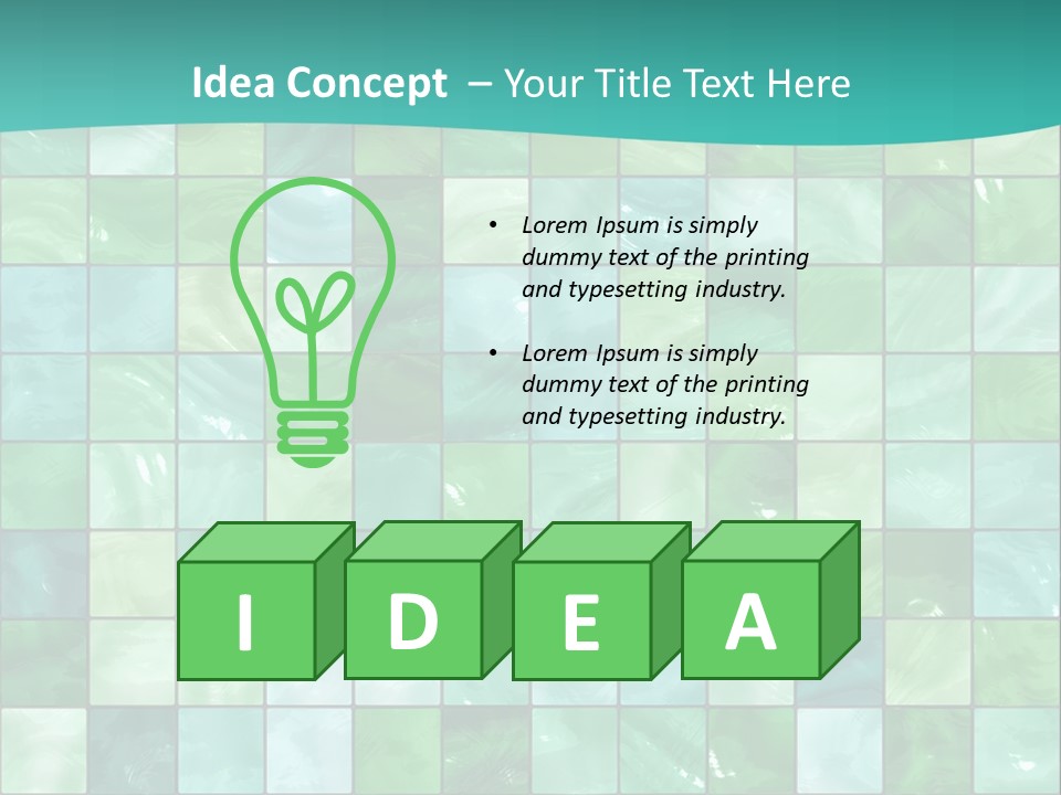 Decor Abstract Art PowerPoint Template