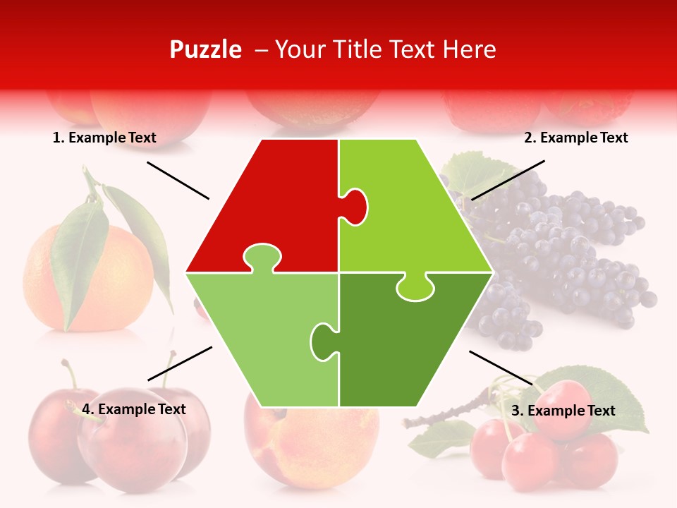 Apple Meal Plum PowerPoint Template