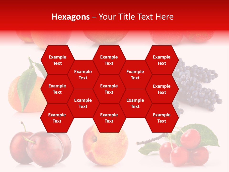 Apple Meal Plum PowerPoint Template