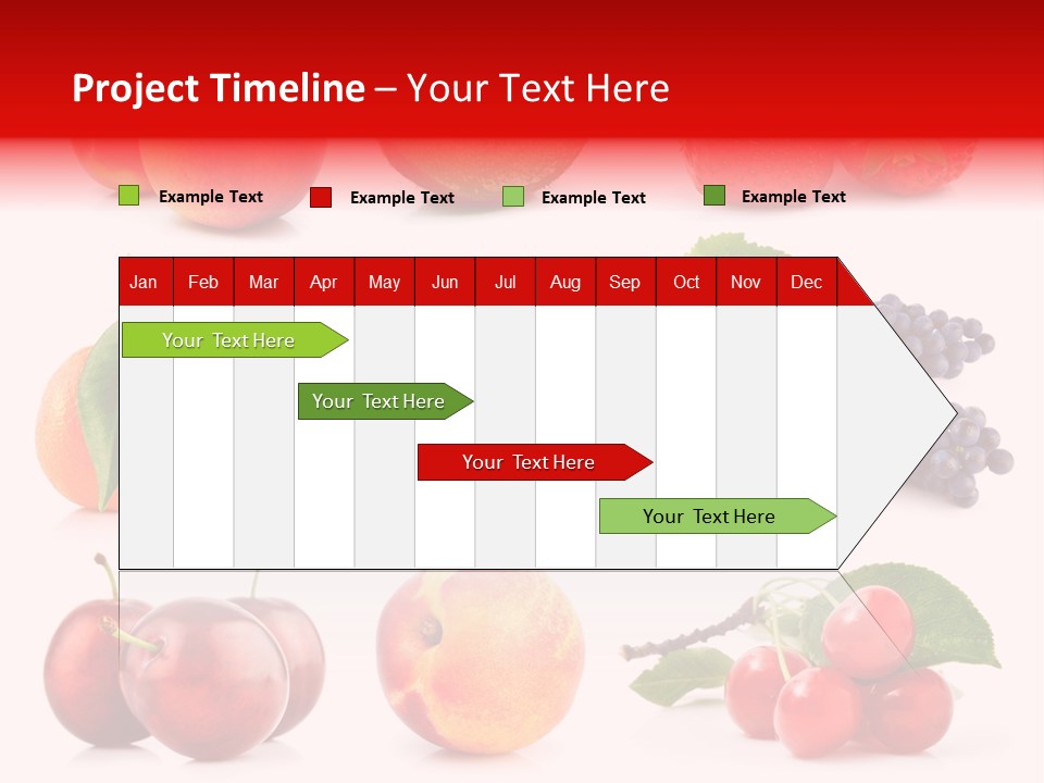 Apple Meal Plum PowerPoint Template