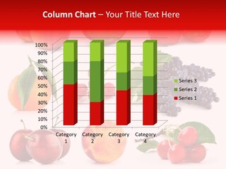 Apple Meal Plum PowerPoint Template