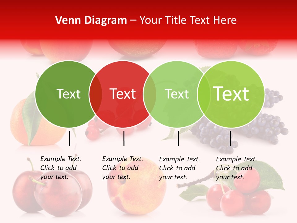 Apple Meal Plum PowerPoint Template