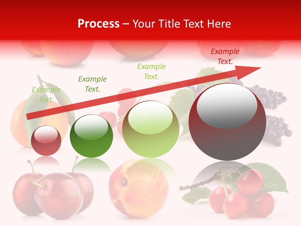 Apple Meal Plum PowerPoint Template