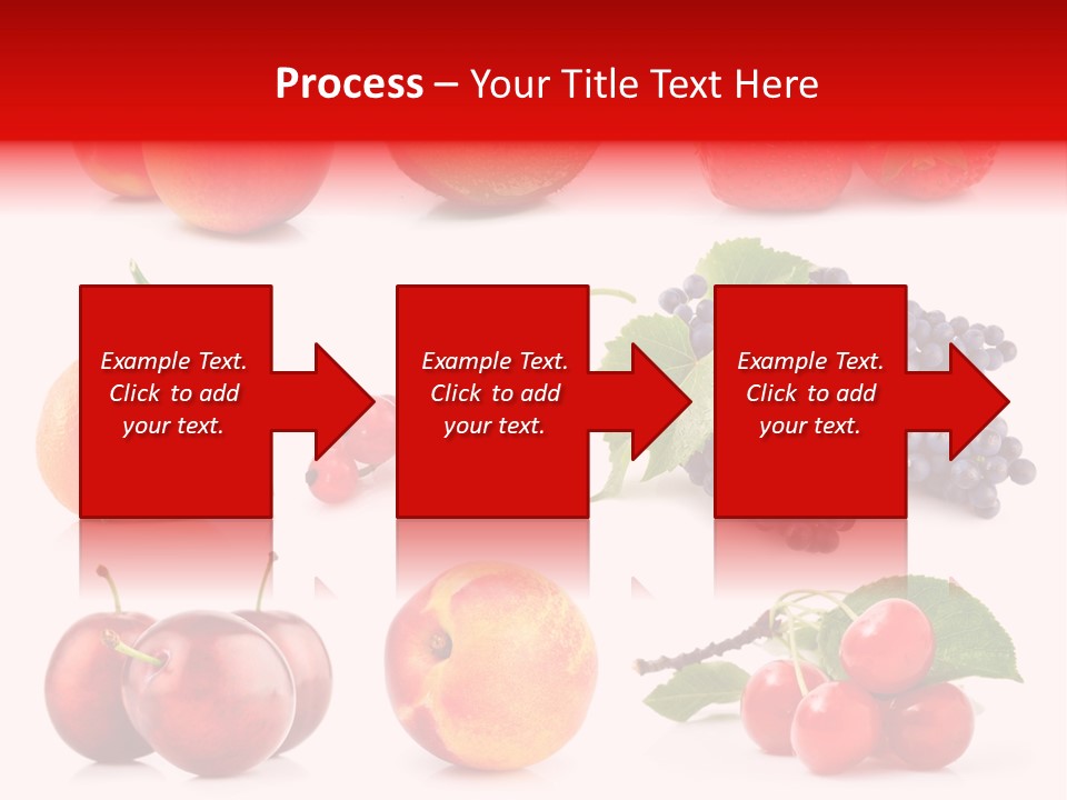 Apple Meal Plum PowerPoint Template