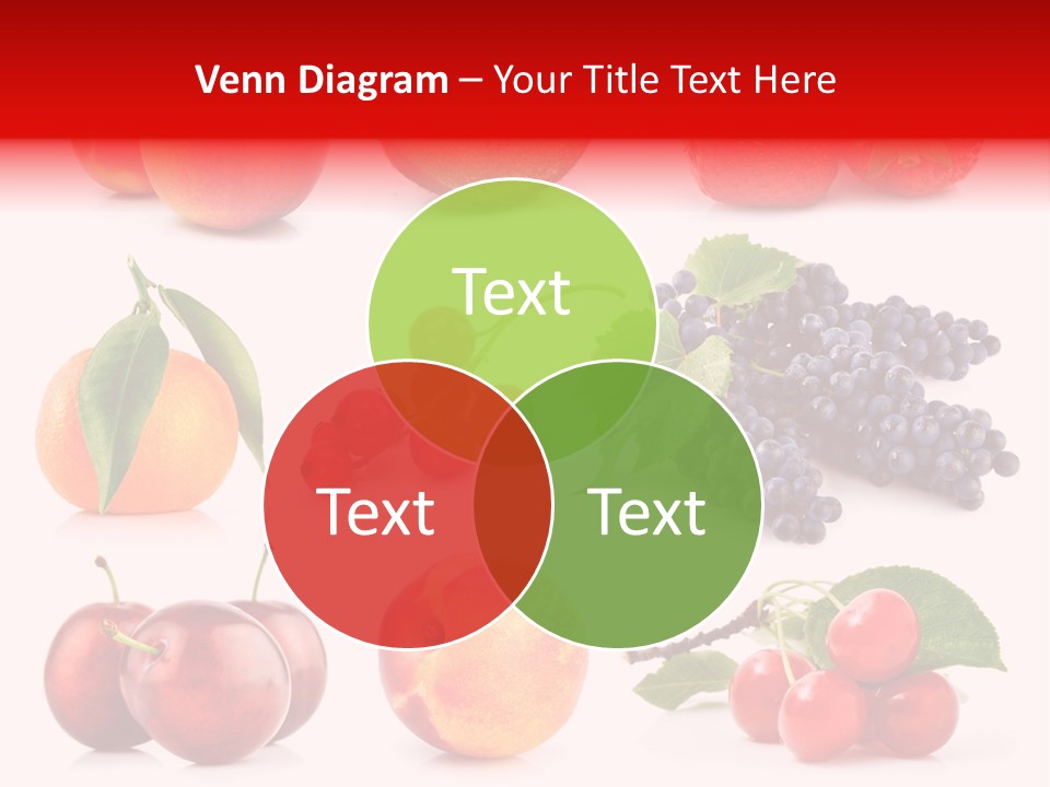 Apple Meal Plum PowerPoint Template