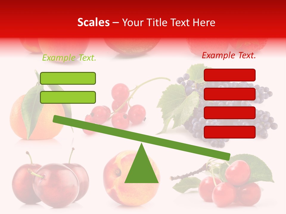 Apple Meal Plum PowerPoint Template