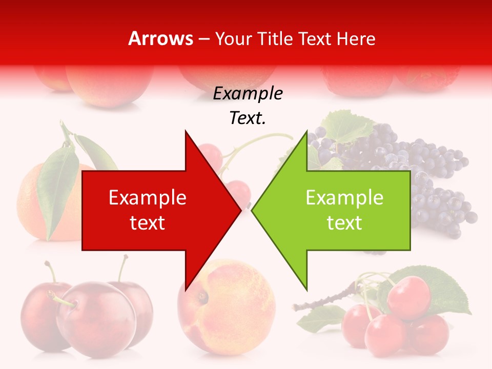 Apple Meal Plum PowerPoint Template