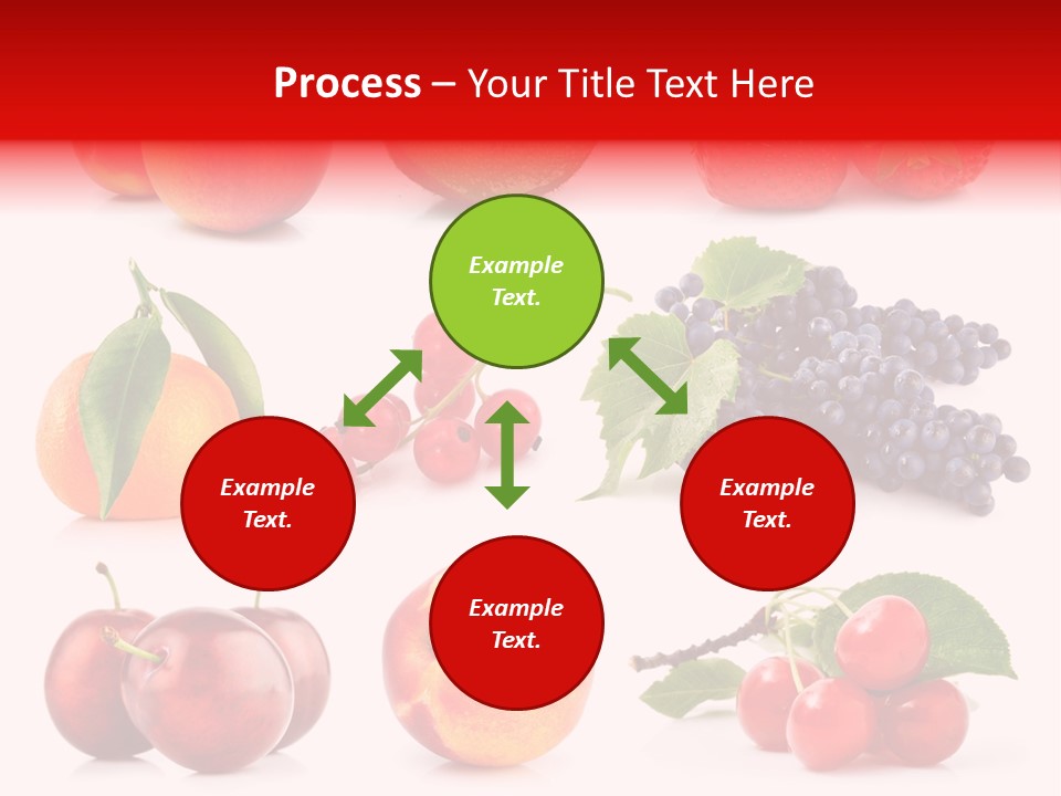 Apple Meal Plum PowerPoint Template
