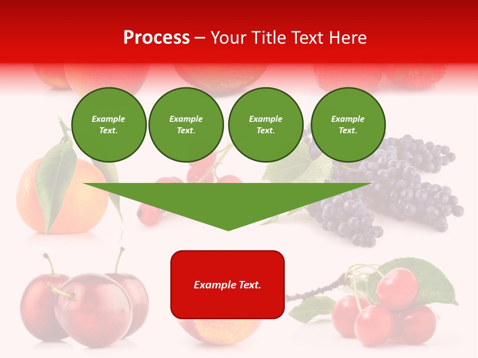 Apple Meal Plum PowerPoint Template