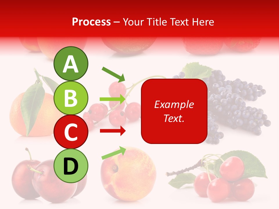 Apple Meal Plum PowerPoint Template