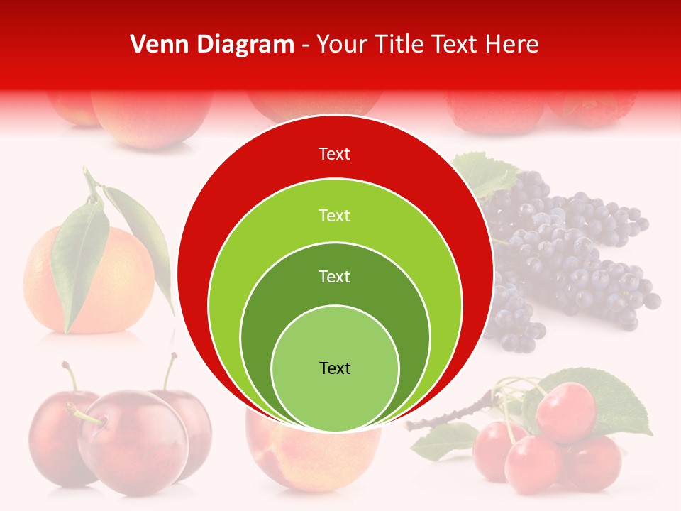 Apple Meal Plum PowerPoint Template