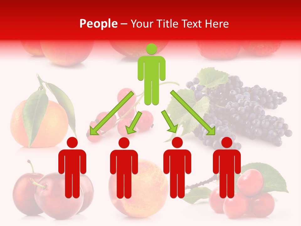 Apple Meal Plum PowerPoint Template