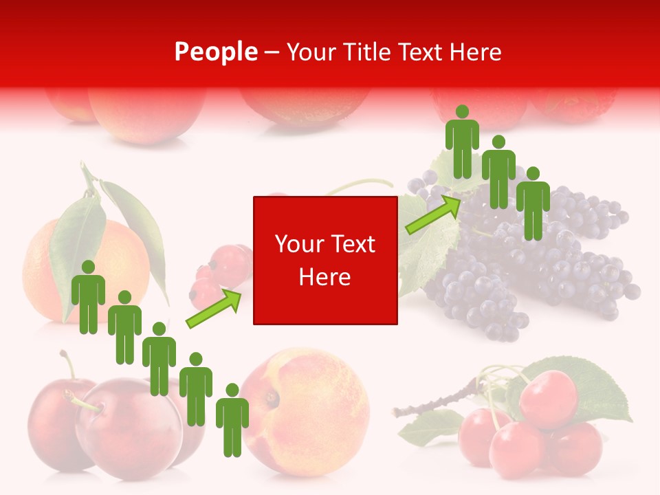 Apple Meal Plum PowerPoint Template