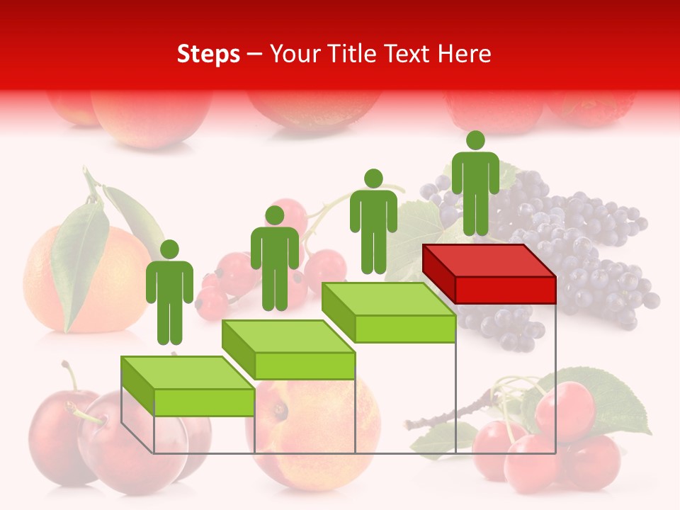 Apple Meal Plum PowerPoint Template