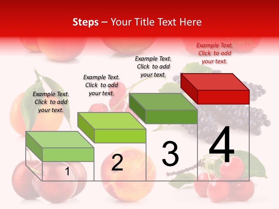 Apple Meal Plum PowerPoint Template