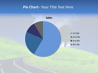 Farm Lane Landscape PowerPoint Template