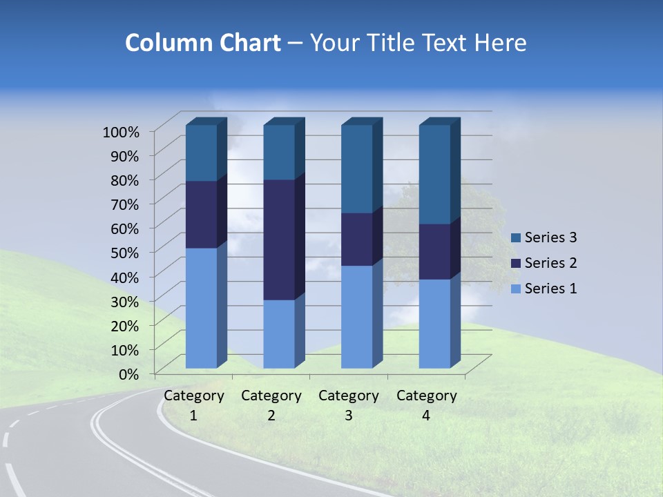 Farm Lane Landscape PowerPoint Template