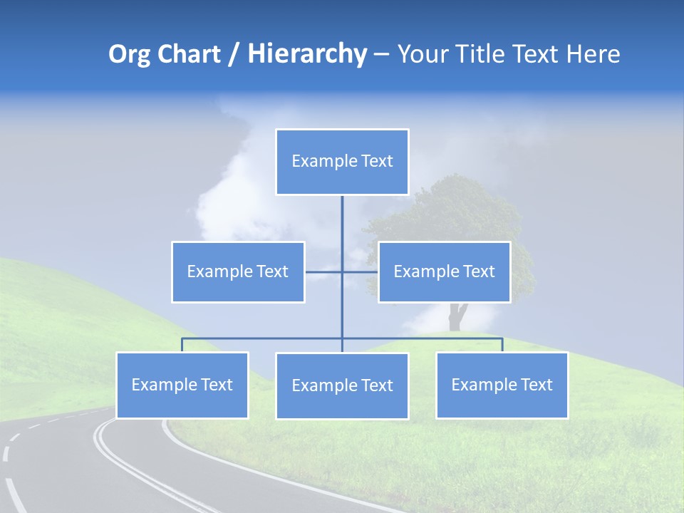 Farm Lane Landscape PowerPoint Template