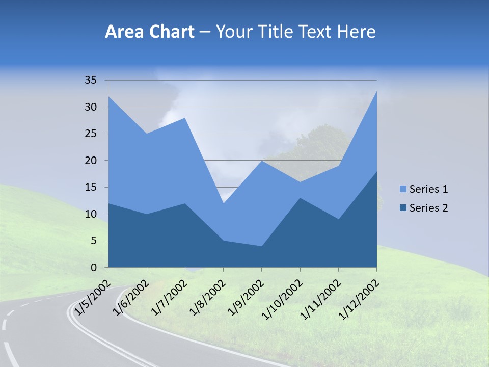 Farm Lane Landscape PowerPoint Template