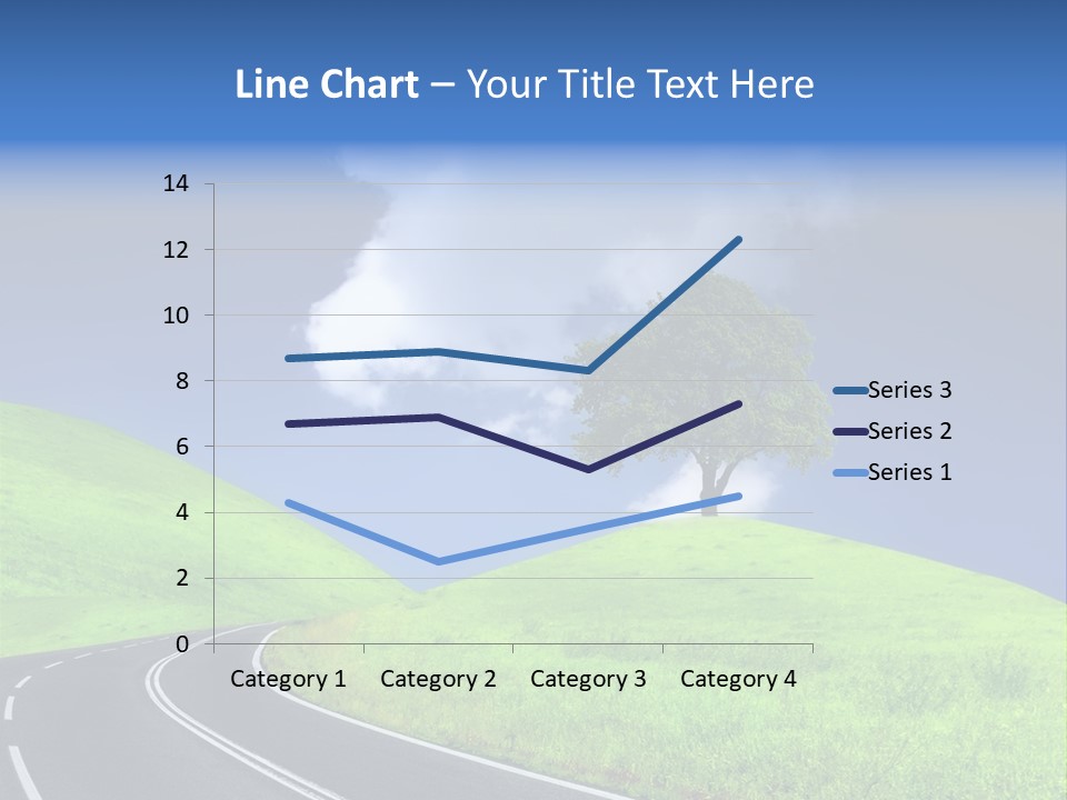 Farm Lane Landscape PowerPoint Template