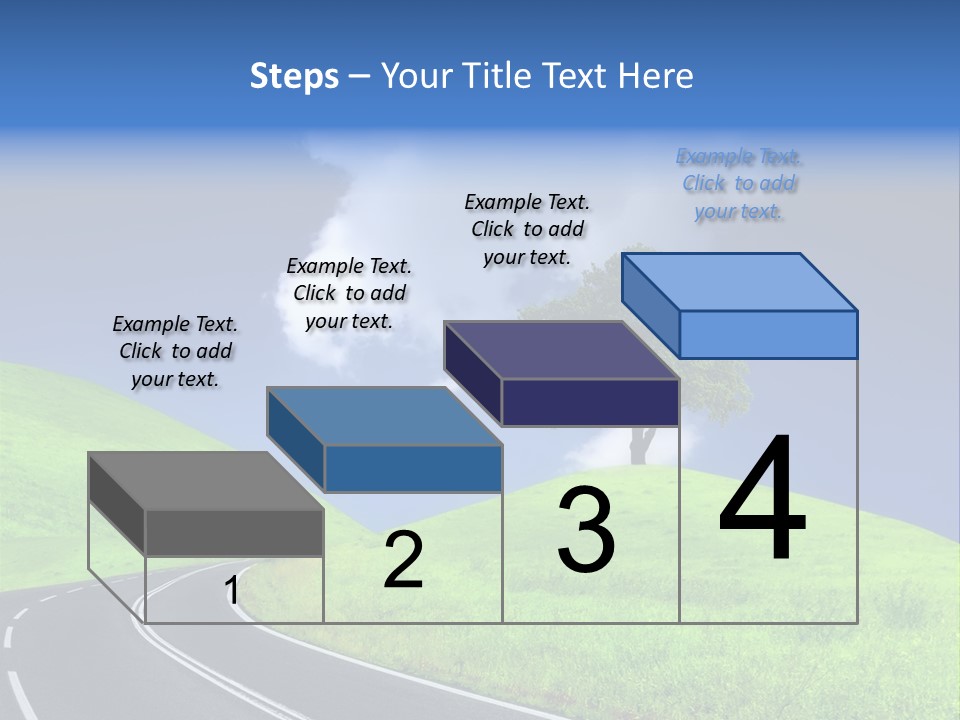 Farm Lane Landscape PowerPoint Template