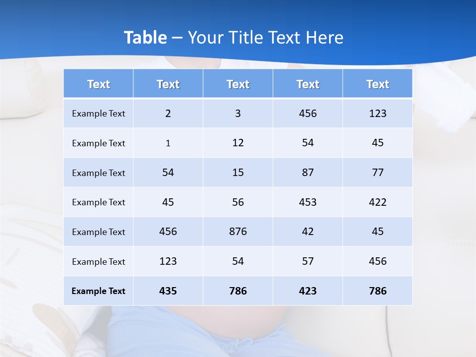 Home Love Abdomen PowerPoint Template