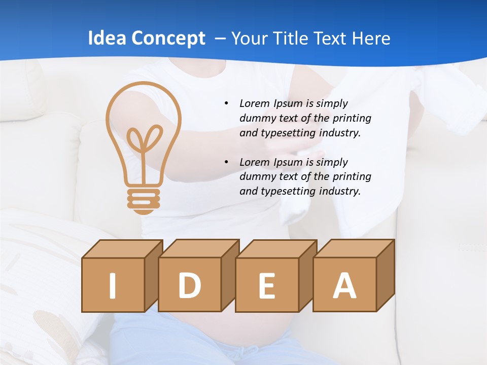 Home Love Abdomen PowerPoint Template