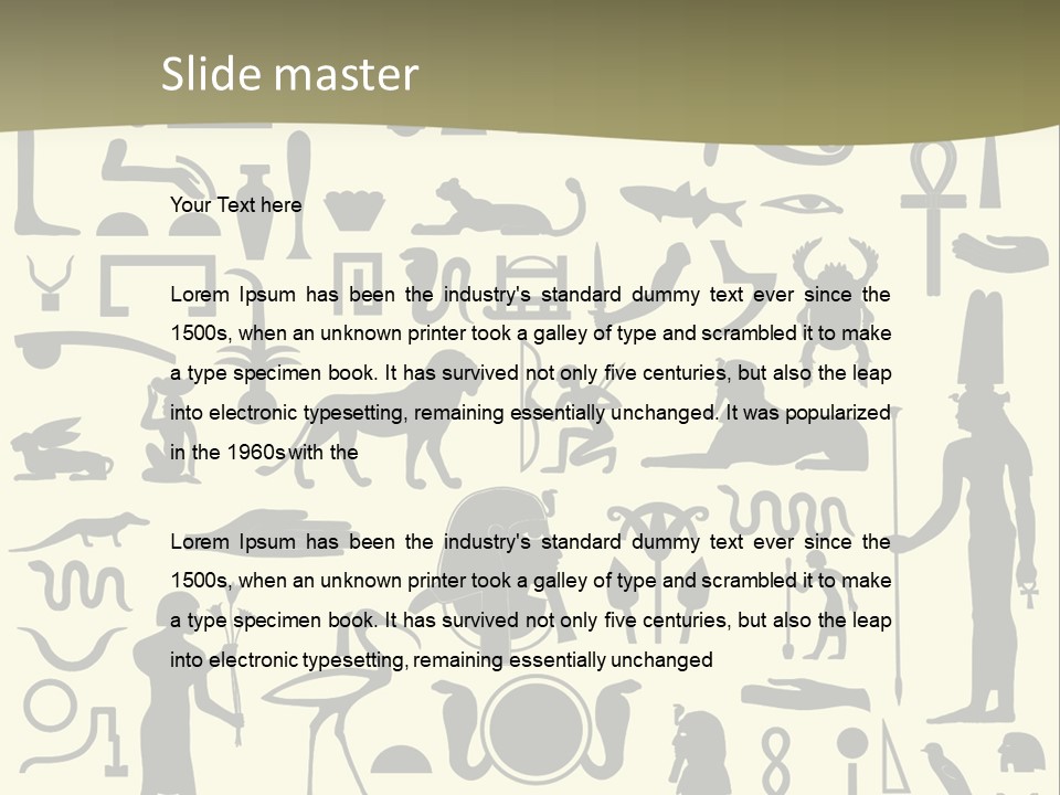 Object Painkiller Transparent PowerPoint Template