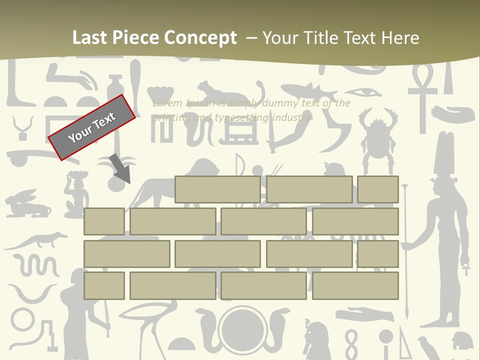 Object Painkiller Transparent PowerPoint Template