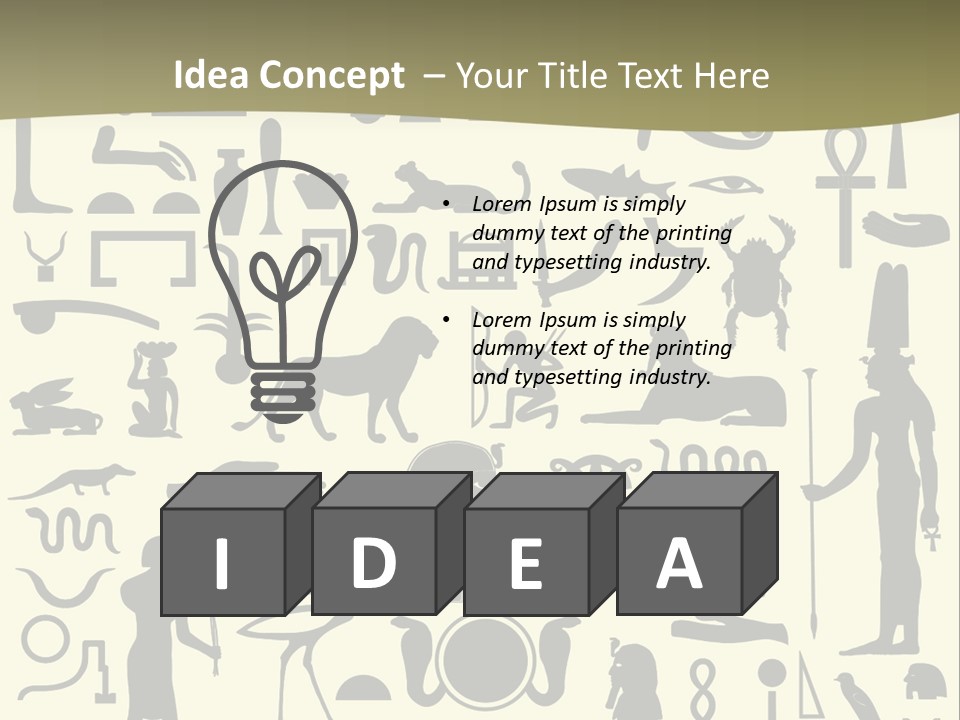 Object Painkiller Transparent PowerPoint Template