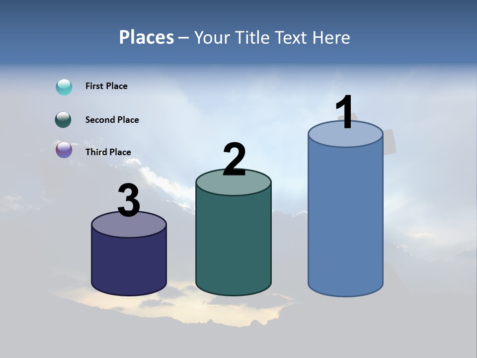 Holy Church Sun PowerPoint Template