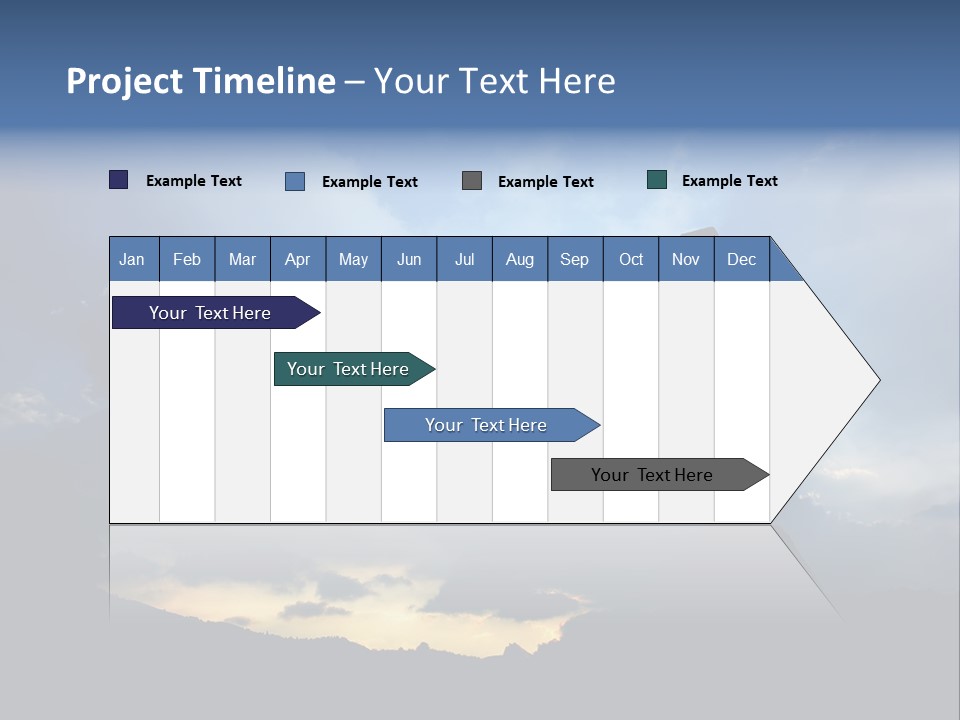 Holy Church Sun PowerPoint Template