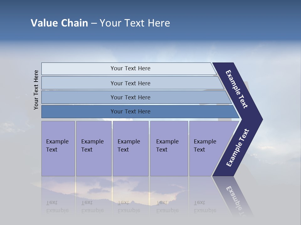 Holy Church Sun PowerPoint Template