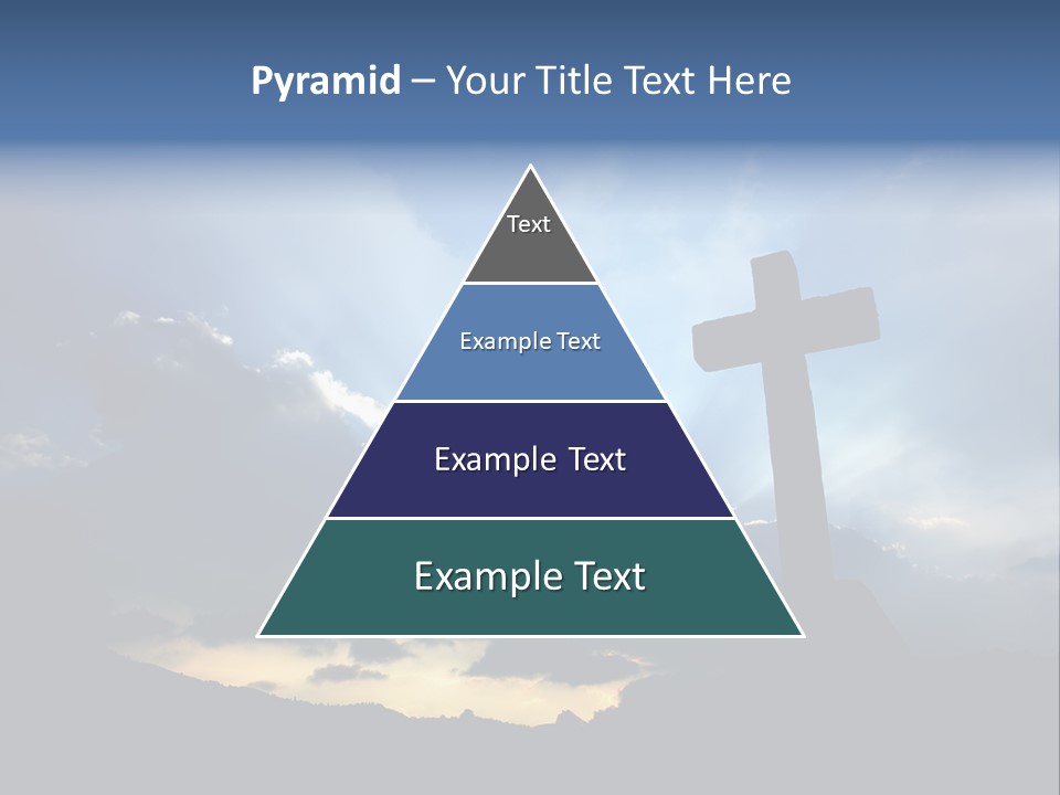 Holy Church Sun PowerPoint Template