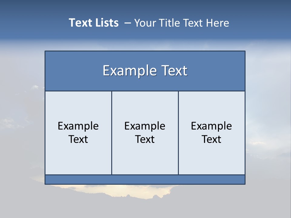 Holy Church Sun PowerPoint Template