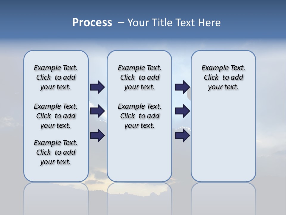 Holy Church Sun PowerPoint Template